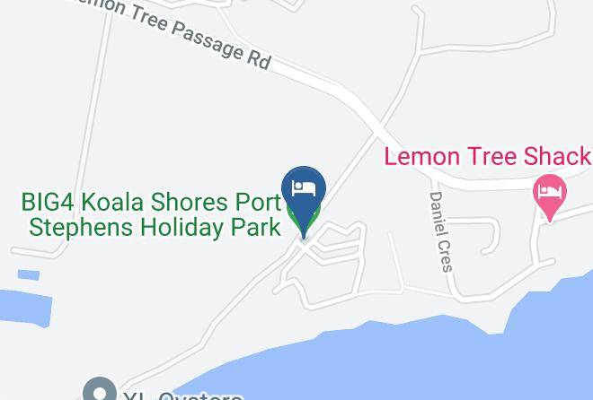 Port Stephens - Big4 Koala Shores Port Stephens Holiday Park Maps