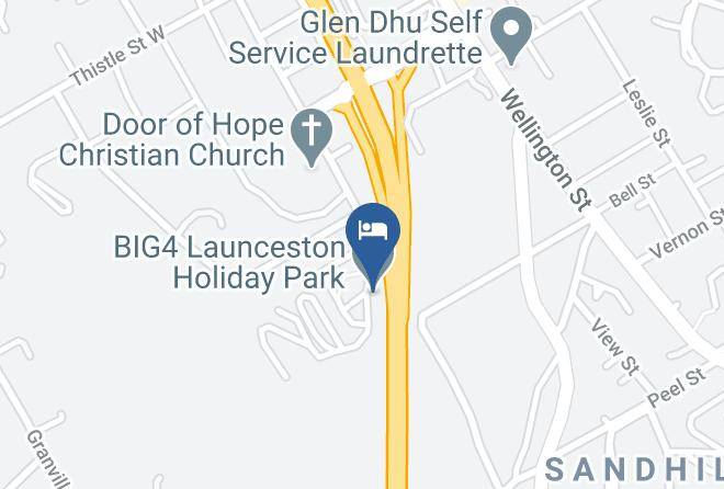 Launceston - Big4 Launceston Holiday Park Maps