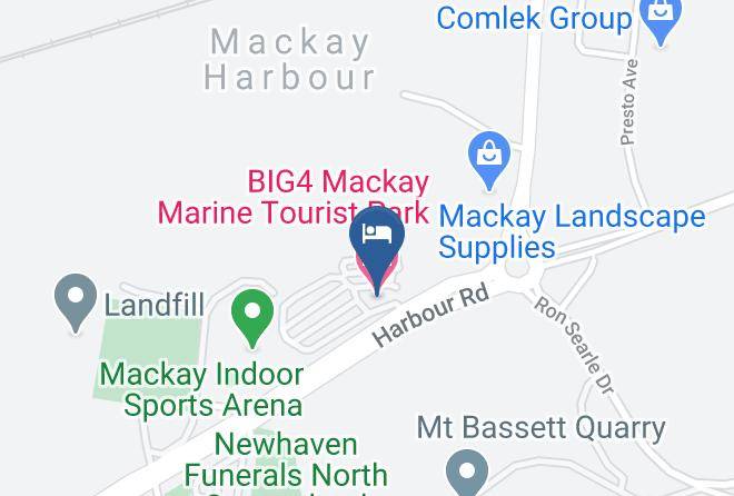 Mackay - Big4 Mackay Marine Tourist Park Maps