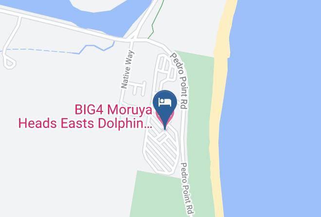 Eurobodalla - Big4 Moruya Heads Easts Dolphin Beach Holiday Park Maps