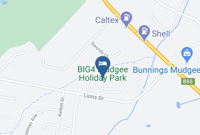 Mid Western Regional - Big4 Mudgee Holiday Park Maps