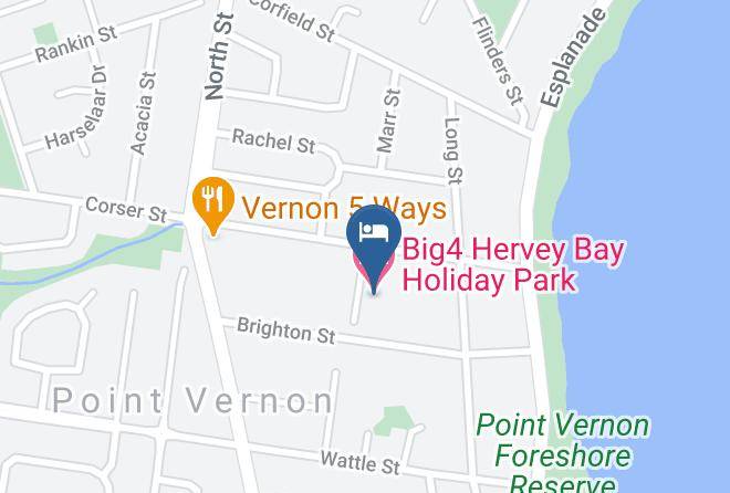 Fraser Coast - Big4 Hervey Bay Holiday Park Maps