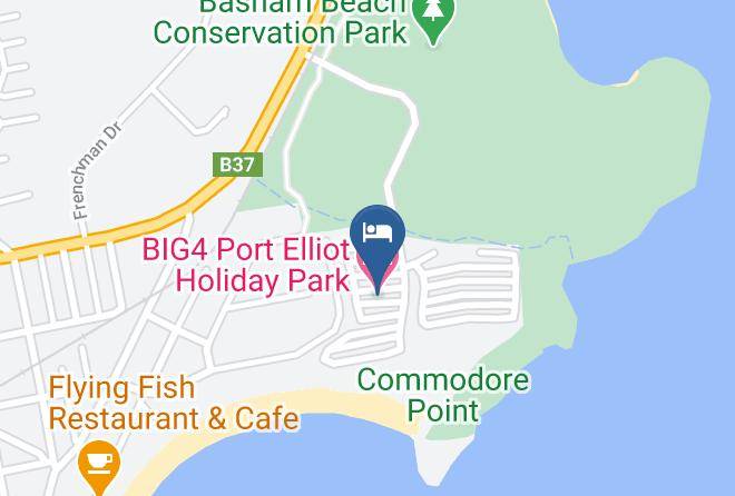 Big4 Port Elliot Holiday Park Map