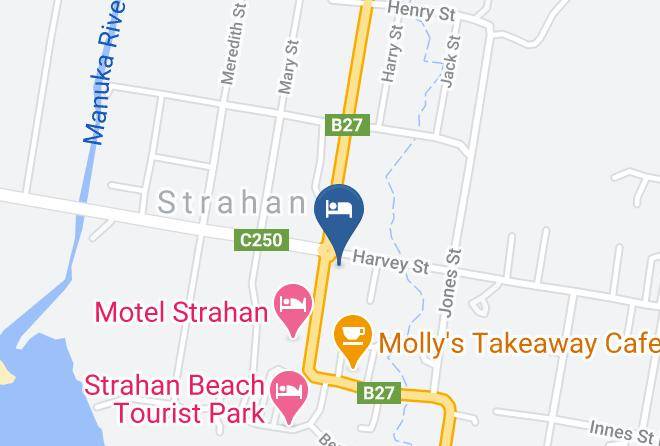West Coast - Big4 Strahan Holiday Retreat Maps