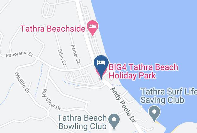 Bega Valley - Big4 Tathra Beach Holiday Park Maps