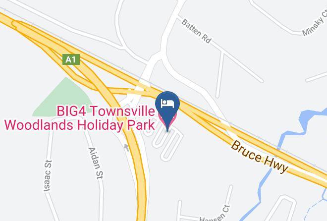 Townsville - Big4 Townsville Woodlands Holiday Park Maps