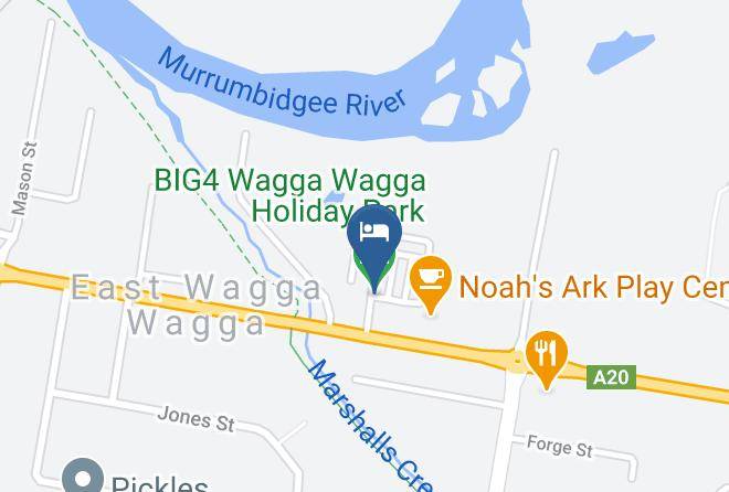 Wagga Wagga - Big4 Wagga Wagga Holiday Park Maps