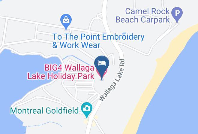 Bega Valley - Big4 Wallaga Lake Holiday Park Maps