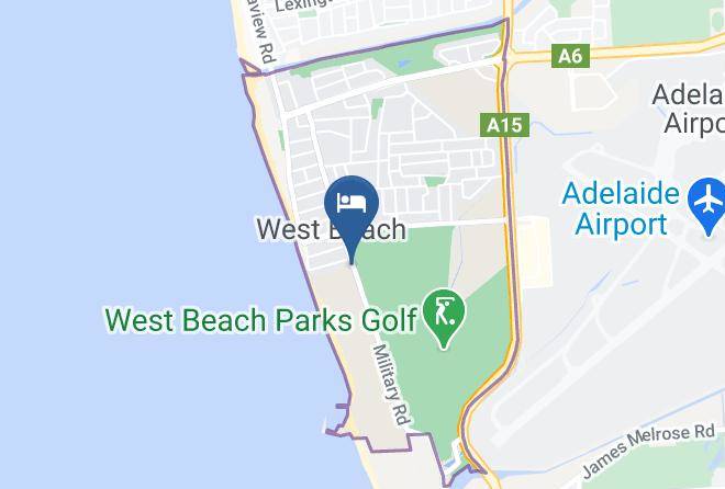 Charles Sturt - Big4 West Beach Parks Maps