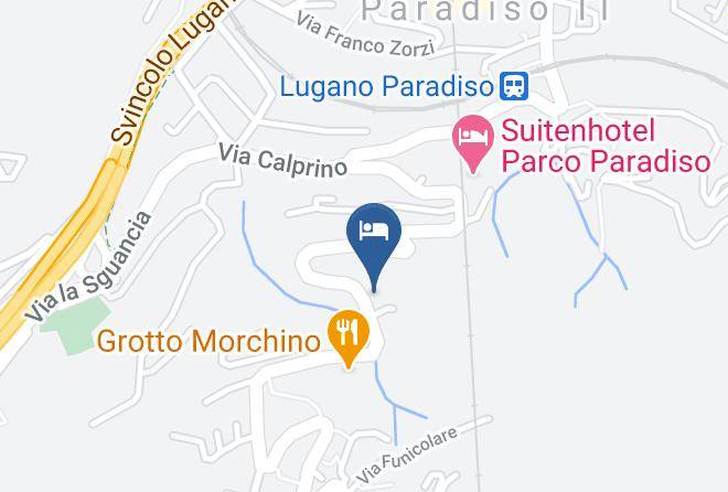 Lugano - Bigatt Hotel & Restaurant Maps