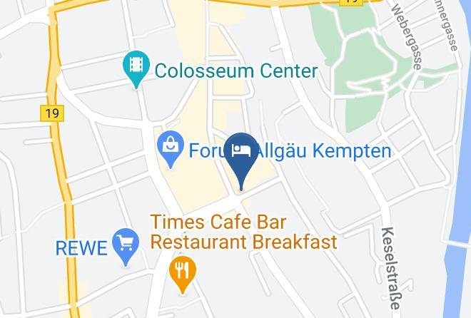 Kempten Allgau - Bigbox Allgau Hotel Maps