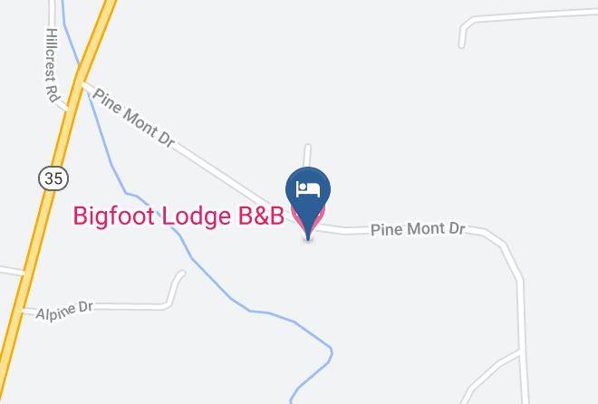 Hood River - Bigfoot Lodge B&b Maps