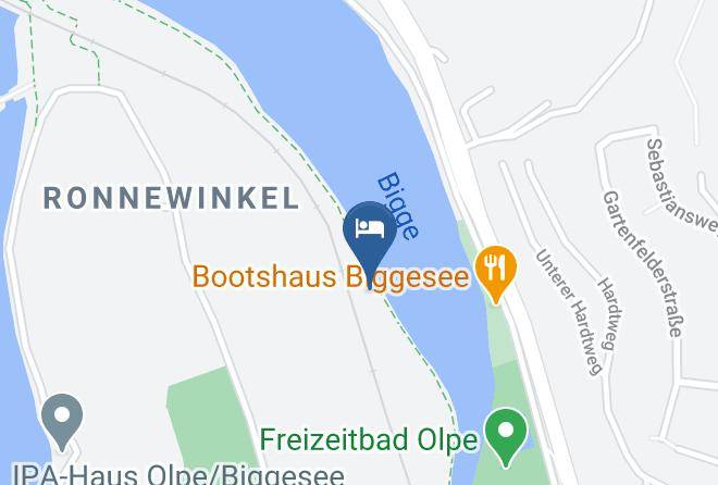 Olpe - Biggeseefront Motelplushotel Maps
