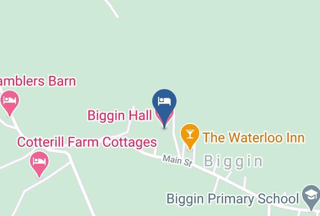 Derbyshire - Biggin Hall Hotel Maps