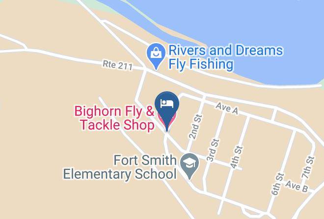Big Horn - Bighorn Fly & Tackle Shop Maps