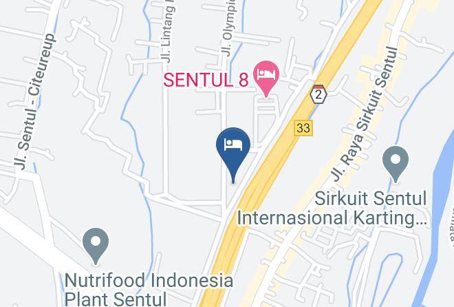 Bogor Regency - Bigland Sentul Hotel & Convention Maps