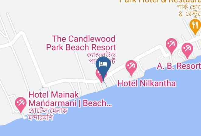 Ramnagar - Bijoy Beach Resort Maps
