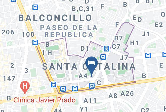 La Victoria - Bilbao Hotel Maps