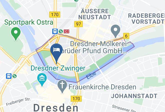 Dresden - Bilderberg Bellevue Hotel Dresden Maps