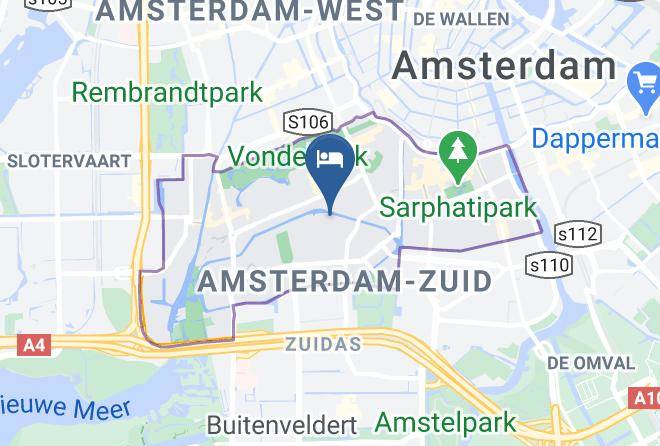Amsterdam - Bilderberg Garden Hotel Maps