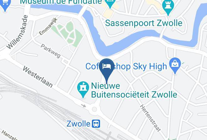 Zwolle - Bilderberg Grand Hotel Wientjes Maps