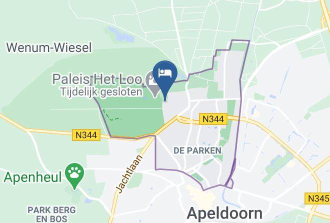 Apeldoorn - Bilderberg Hotel De Keizerskroon Maps