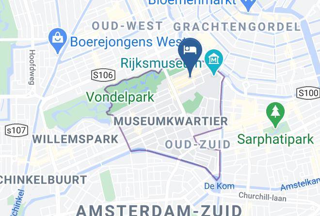 Amsterdam - Jan Luyken Hotel Amsterdam Maps