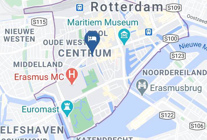 Rotterdam - Bilderberg Parkhotel Rotterdam Maps