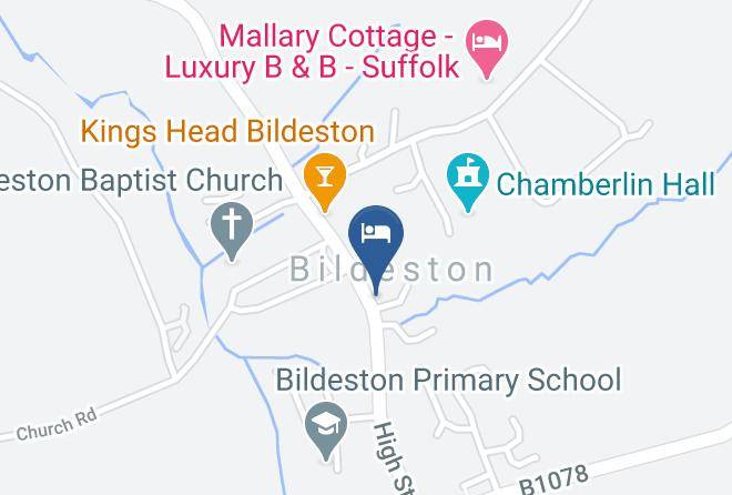 Suffolk - Bildeston Crown Maps