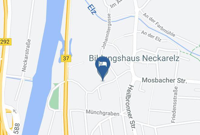 Neckar Odenwald Kreis - Bildungshaus Neckarelz Maps