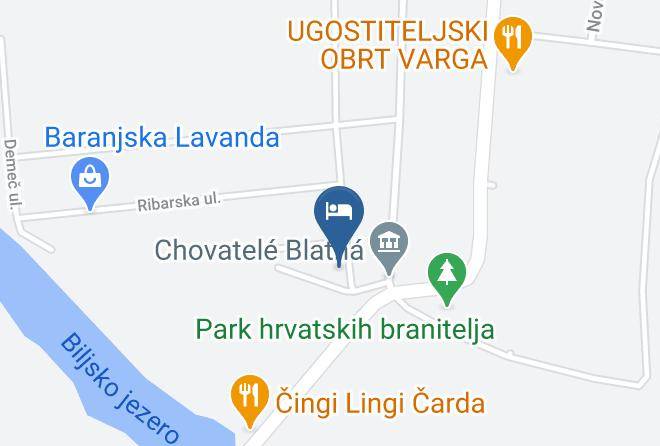 Bilje - Biljski Krokodil Maps