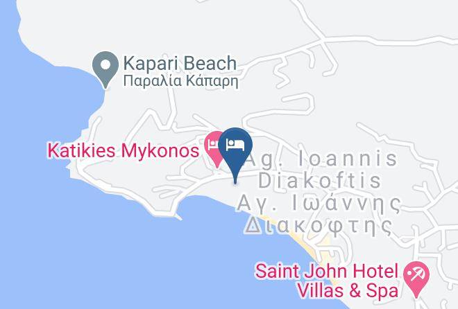 Mykonos - Bill & Coo Coast Suites Maps