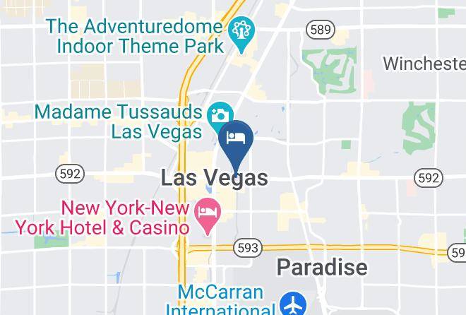 Clark - Bally's Las Vegas Hotel & Casino Maps