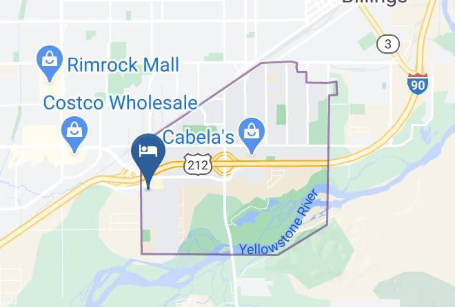 Yellowstone - Billings Hotel And Convention Center Maps