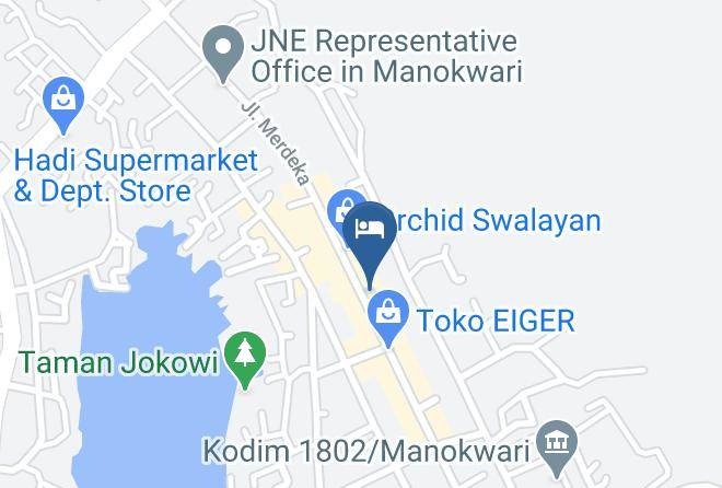 Manokwari Regency - Billy Jaya Hotel Maps