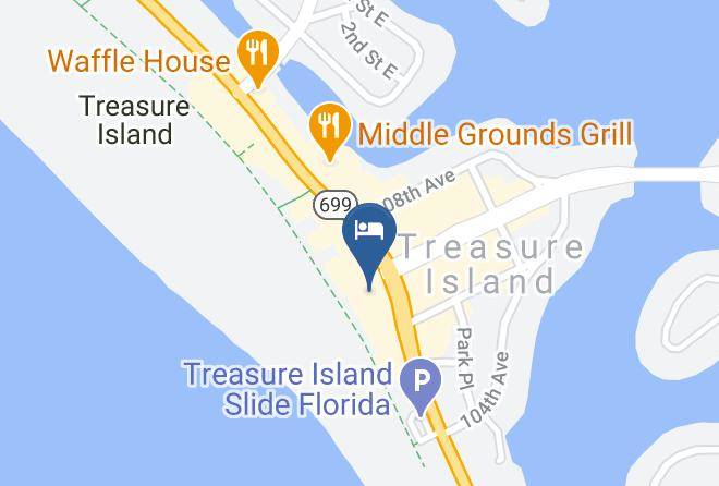 Pinellas - Bilmar Beach Resort Maps