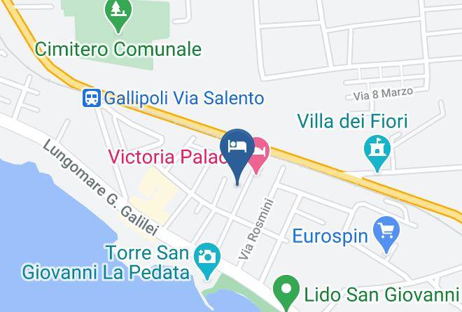 Lecce - B&b 100 Metri Dal Mare Maps