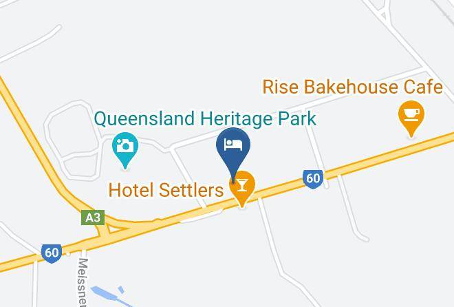 Biloela Palms Motor Inn Map
