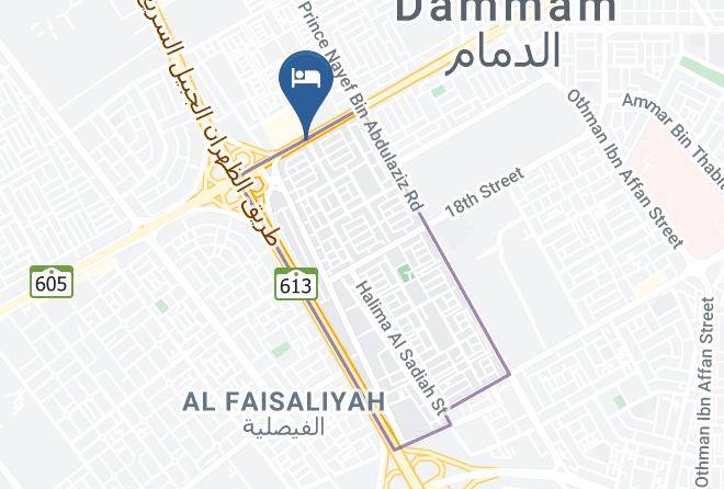 Dammam - Bilqase Throne Hotel Maps
