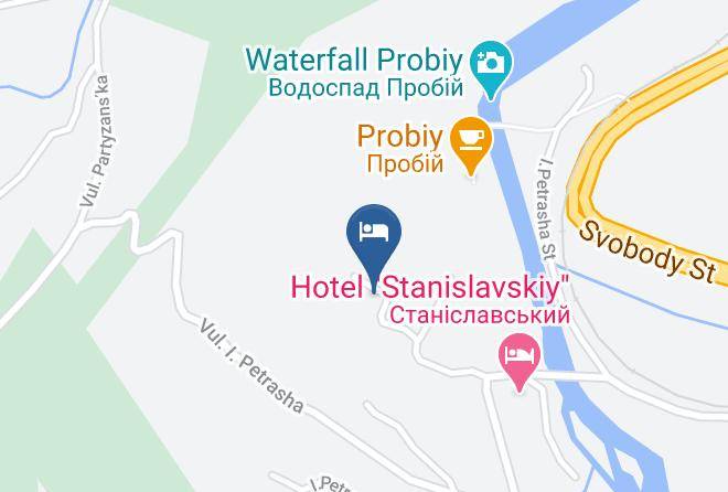 Yaremcha - Bilya Vodospadu Maps