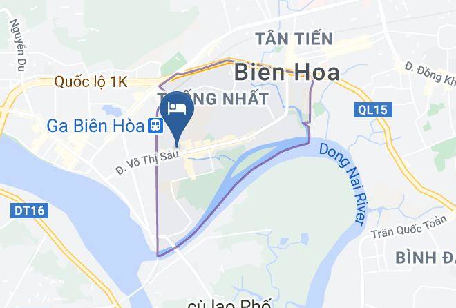 Bien Hoa - Bin Hom Hotel Maps