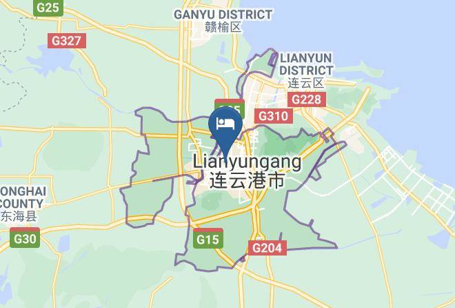 Lianyungang - Bin Li Boutique Hotel Maps