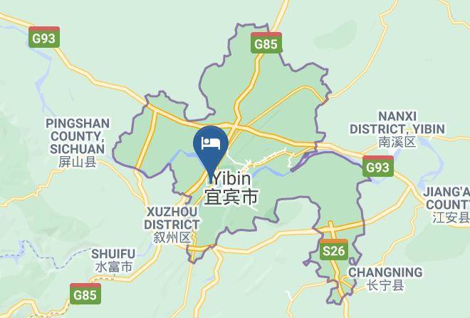 Yibin - Bin Li Uptown Hotel Maps
