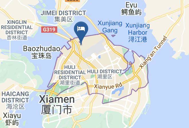 Xiamen - Bincheng Hotel Maps