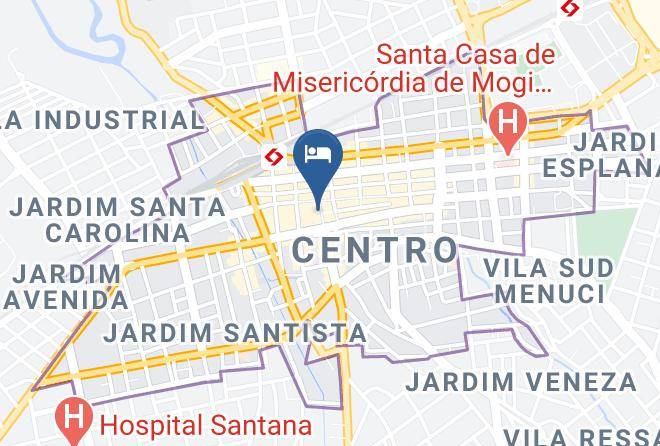 Mogi Das Cruzes - Binder Hotel Maps