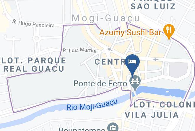 Mogi Guacu - Binder Hotel Mogi Guacu Maps