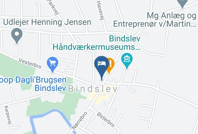 Bindslev - Bindslev Hotel Maps
