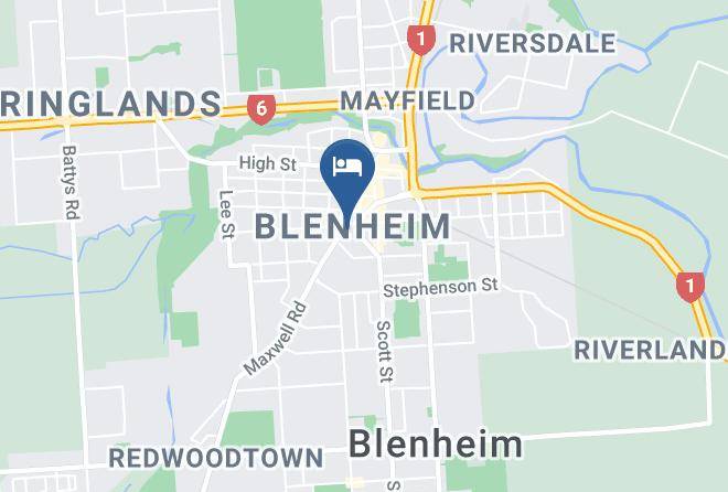 Blenheim - Bings Motel Maps