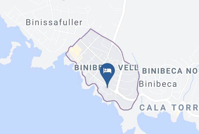 Binibeca Blue Map