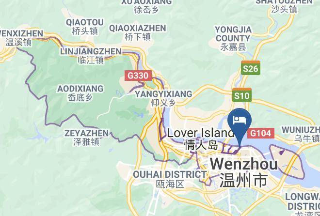 Wenzhou - Binjiang Holiday Hotel Maps